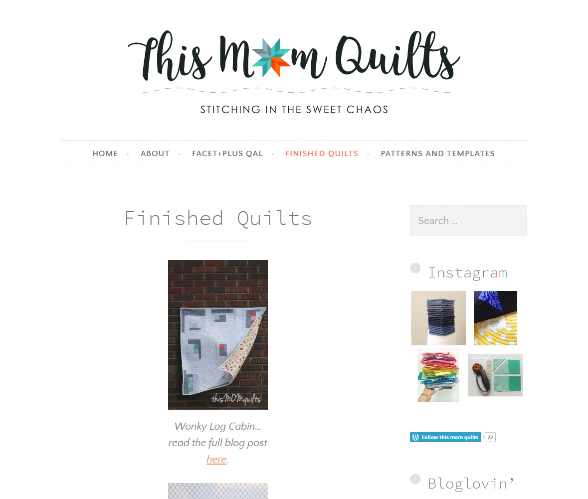 This Mom Quilts Logo - In Situ This Mom Quilts Logo - In Situ
