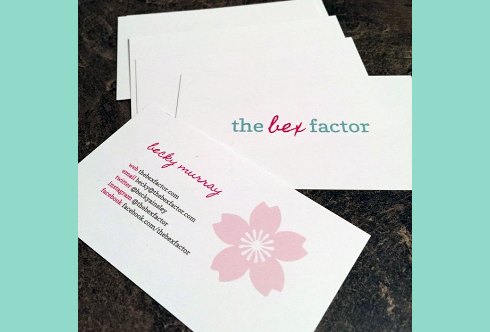 The Bex Factor Business Cards